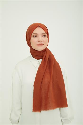 Armine Trend Bambu Şal - Kiremit 102