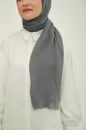 Armine Trend Bambu Şal - Koyu Gri 22