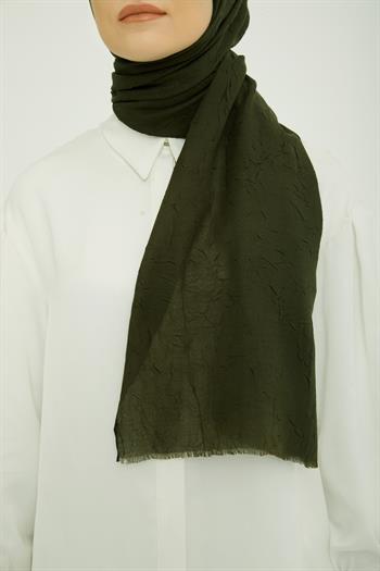 Armine Trend Bambu Şal - Koyu Yeşil 35-A
