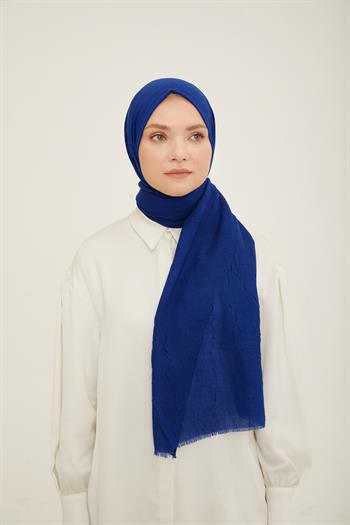 Armine Trend Bambu Şal - Saks Mavi 41