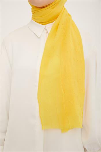 Armine Trend Bambu Şal - Sarı 27