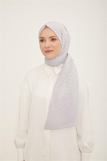Armine Trend Capri Şal - 1 - Gümüş 03