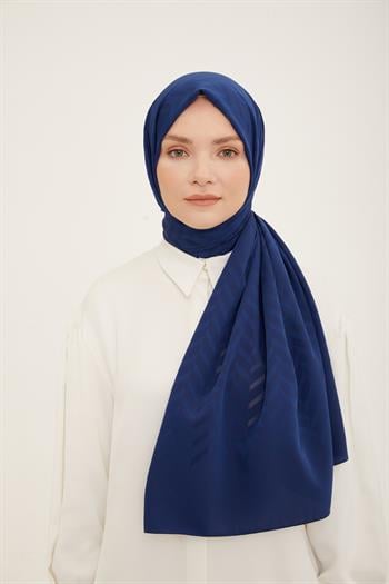 Armine Trend Capri Şal - 1 - Lacivert 02