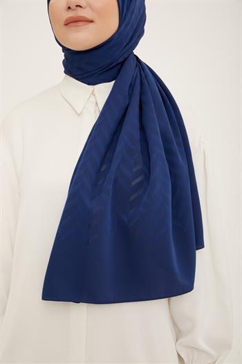Armine Trend Capri Şal - 1 - Lacivert 02