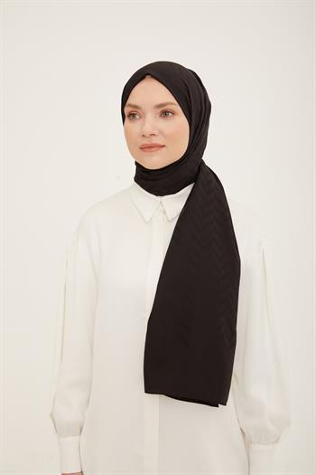 Armine Trend Capri Şal - 1 - Siyah 01