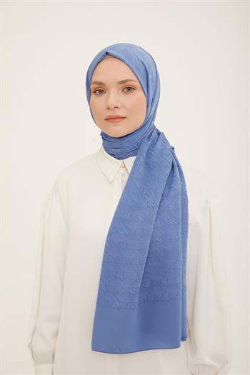 Armine Trend Capri Şal - 2 - Kot Mavi 05