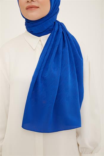 Armine Trend Capri Şal - 2 - Saks Mavi 17