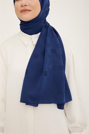 Armine Trend Capri Şal - 3 - Lacivert 02