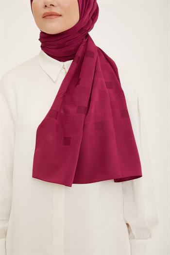 Armine Trend Capri Şal - 3 - Şarabi 18