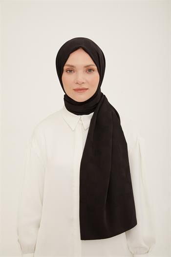 Armine Trend Capri Şal - 3 - Siyah 01