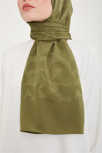 Armine Trend Capri Şal - 7 - Haki 09