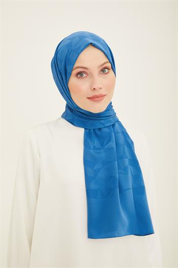 Armine Trend Capri Şal - 7 - Kot Mavi 17