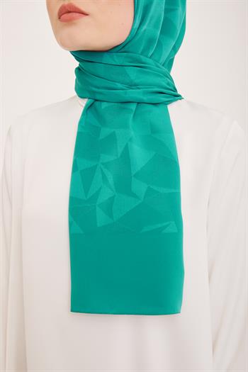 Armine Trend Capri Şal - 7 - Petrol Yeşili 07