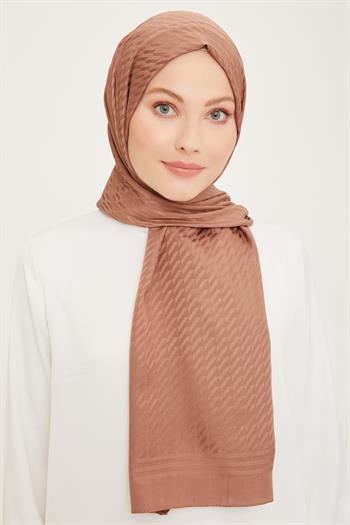 Armine Trend Diamond Şal - 1 - Koyu Vizon 4701