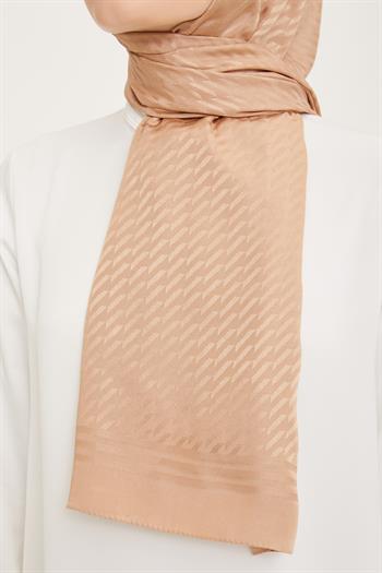 Armine Trend Diamond Şal - 1 - Latte 4662