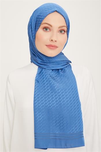 Armine Trend Diamond Şal - 1 - Mavi 3218