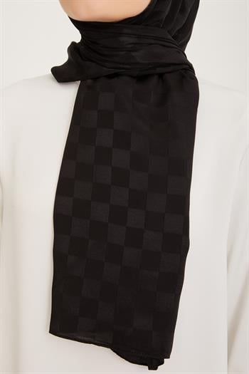 Armine Trend Diamond Şal - 2 - Siyah 65