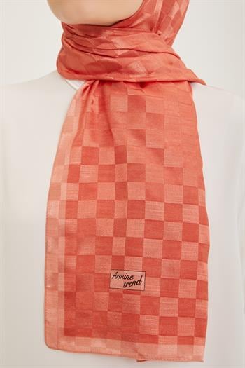 Armine Trend Janjan Şal - Dama - Bakır 87