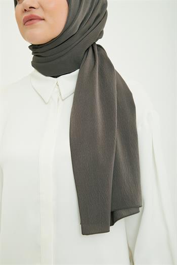 Armine Trend Krinkıl Şal - Füme 08