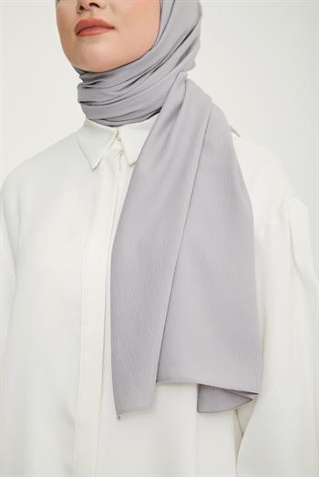 Armine Trend Krinkıl Şal - Gri 03
