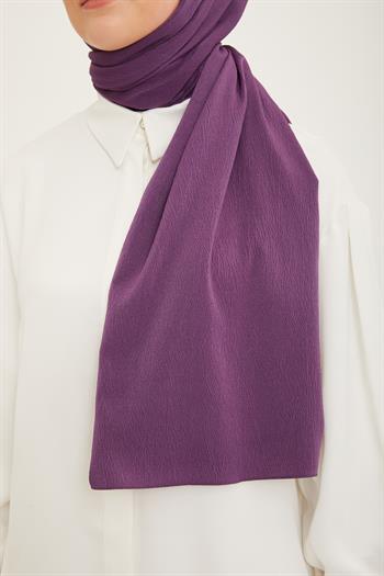 Armine Trend Krinkıl Şal - Mor 11