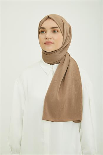 Armine Trend Krinkıl Şal - Vizon 9