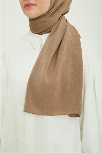 Armine Trend Krinkıl Şal - Vizon 9