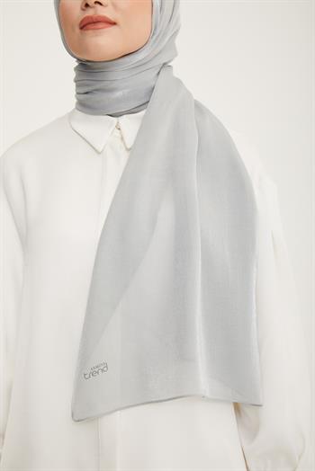 Armine Trend Pearly Şal - 1 - Gümüş 23018