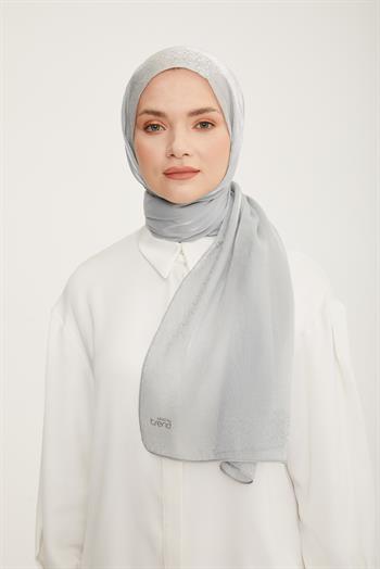 Armine Trend Pearly Şal - 2 - Gri 23018