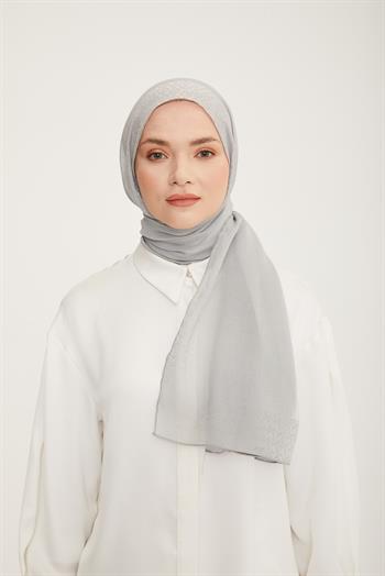 Armine Trend Pearly Şal - 2 - Gümüş 23017