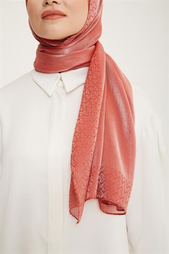Armine Trend Pearly Şal - 2 - Kiremit 22005