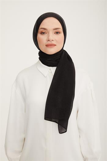 Armine Trend Pearly Şal - 2 - Siyah 83