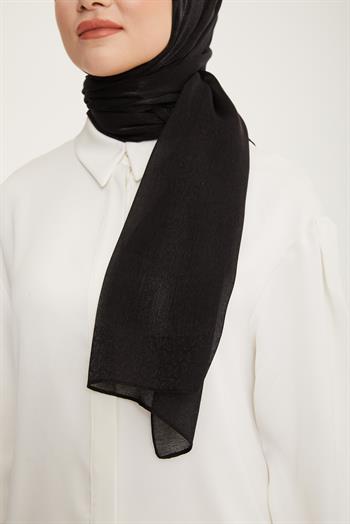 Armine Trend Pearly Şal - 2 - Siyah 83