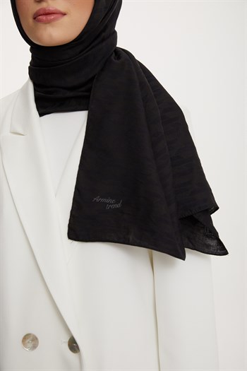 Armine Trend Pure Lina Şal - 9 - 65 Siyah