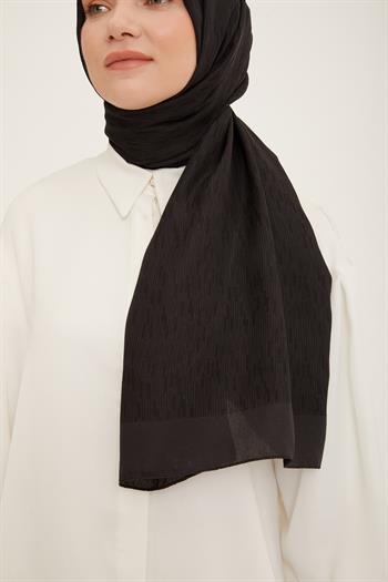 Armine Trend Ultra Light Şal - 10 - Siyah 83