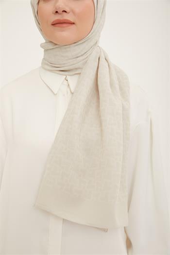 Armine Trend Ultra Light Şal - 11 - Bej 23004