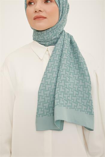 Armine Trend Ultra Light Şal - 11 - Koyu Mint 23044