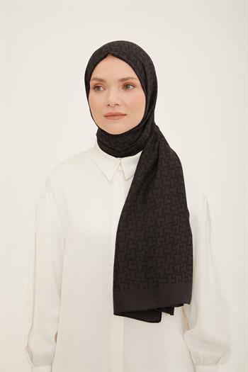 Armine Trend Ultra Light Şal - 11 - Siyah 83