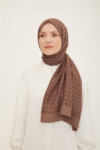 Armine Trend Ultra Light Şal - 11 - Vizon 23034