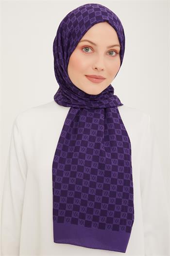 Armine Trend Ultra Light Şal - 14 - Mor 21171