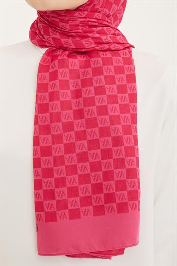 Armine Trend Ultra Light Şal - 18 - Fuşya 52