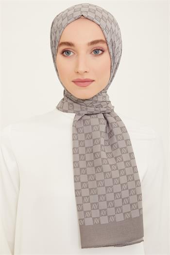 Armine Trend Ultra Light Şal - 18 - Gri 24033