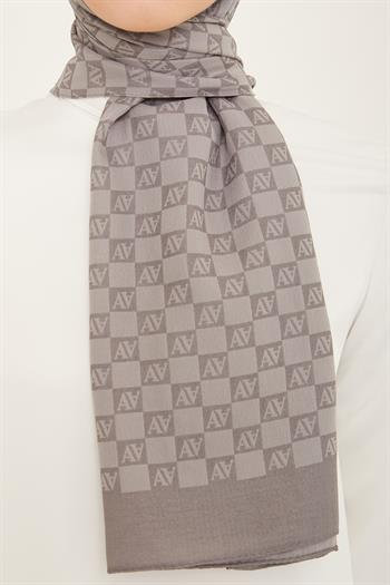 Armine Trend Ultra Light Şal - 18 - Gri 24033
