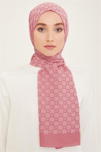 Armine Trend Ultra Light Şal - 18 - Pembe 24057