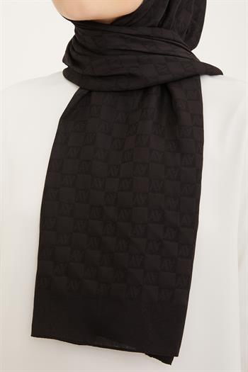 Armine Trend Ultra Light Şal - 18 - Siyah 83