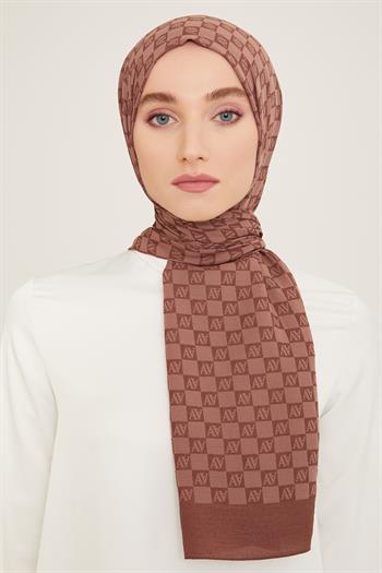 Armine Trend Ultra Light Şal - 18 - Soft Kahve 24029 