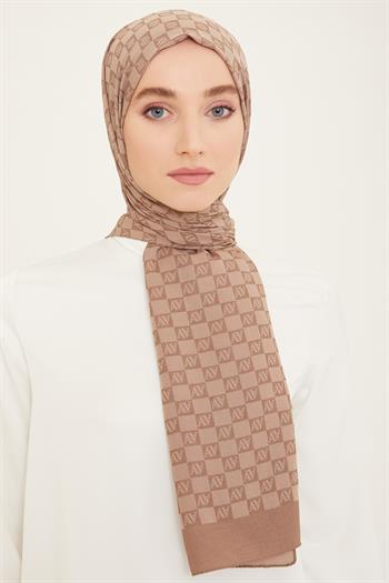 Armine Trend Ultra Light Şal - 18 - Vizon 24030