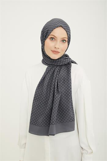 Armine Trend Ultra Light Şal - 9 - Füme 23021