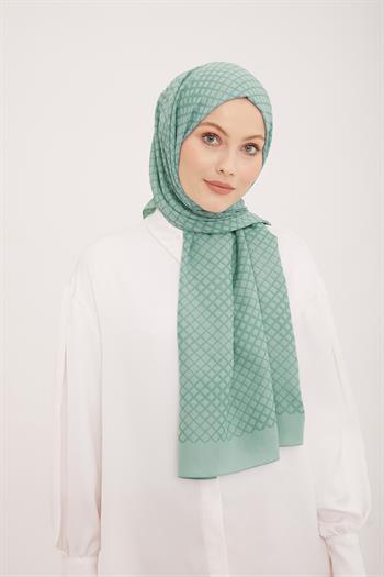 Armine Trend Ultra Light Şal - 9 - Koyu Mint 23044