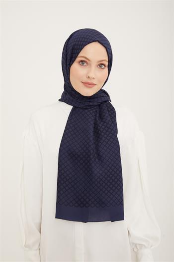 Armine Trend Ultra Light Şal - 9 - Lacivert 23048